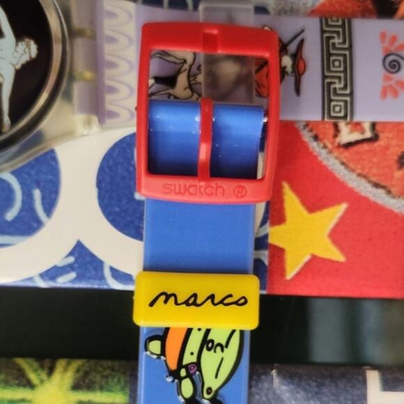 Swatch watch ALIEN BABY GG175 1998 Standard Gents Designed by Peter Marco - Picture 5 of 8